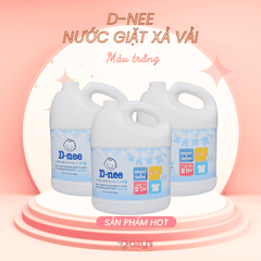 D-NEE Nước giặt xả quần áo em bé 3 lít