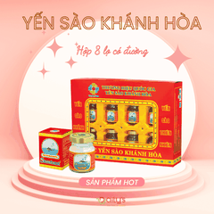 KHÁNH HÒA SANVINEST Hộp 8 lọ có đường (8x70ml)