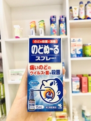 KOBAYASHI Xịt họng giảm ho, giảm viêm không mùi