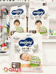 Bỉm Moony Natural full size