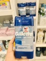 GILLETTE CLEAR+DRI-TECH Gel khử mùi - Cool Wave 107g