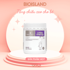 BIO ISLAND - Bột tăng chiều cao cho bé 150g