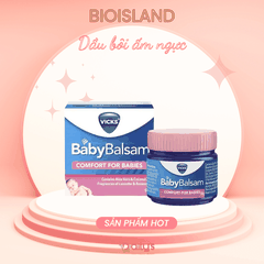 VICK BABY BALSAM Dầu bôi ấm ngực 50g