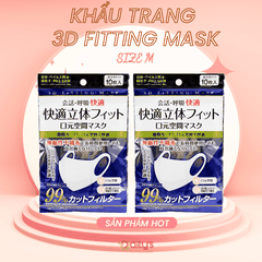 3D MASK khẩu trang set 10 cái