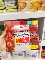 (Nhật Bản) Túi zip đựng thực phẩm size S M L