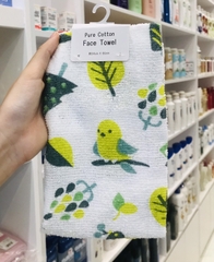 PURE COTTON FACE TOWEL Khăn mặt cotton 2 lớp hình động vật
