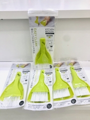 (Nhật Bản) KOKUBO Bộ chổi xẻng mini (màu xanh lá)