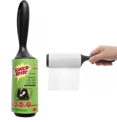 (MUA 1 TẶNG 1) 3M SCOTCH-BRITE Cây lăn bụi 30 lớp lớp keo siêu dính, lấy sạch mọi vết bẩn