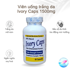 Viên Uống Trắng Da Giảm Nám, Tàn Nhang Ivory Caps Bổ Sung Glutathione