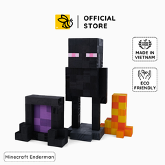 Mô Hình Gỗ Minecraft Enderman