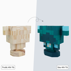 (DIY)  Kit Tô Màu Minecraft Warden