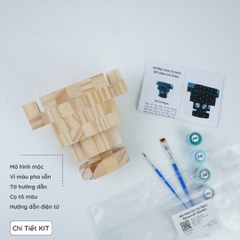 (DIY)  Kit Tô Màu Minecraft Warden
