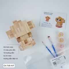 (DIY) Kit Tô Màu 12 Con Giáp Thân (Khỉ)