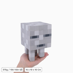 Mô Hình Gỗ Ma Địa Ngục Minecraft Ghast