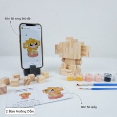 (DIY) Kit Tô Màu 12 Con Giáp Thân (Khỉ)