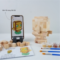 (DIY) Kit Tô Màu Minecraft Totem of Undying