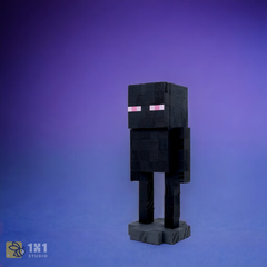 Mô Hình Gỗ Minecraft Enderman