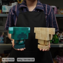 (DIY)  Kit Tô Màu Minecraft Warden