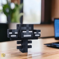 Mô Hình Gỗ Minecraft Wither (Art Toy)