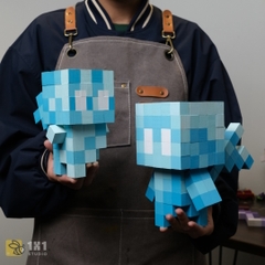 Mô Hình Gỗ Minecraft Allay (Art Toy)
