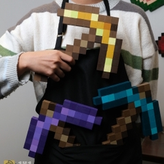Mô Hình Gỗ Minecraft Pickaxe (Cuốc Kim Cương)