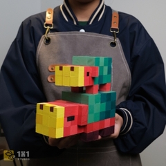 Mô Hình Gỗ Minecraft Sniffer (Art Toy)