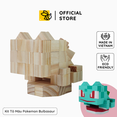 (DIY) KIt Tô Màu Bulbasaur (Pokemon)