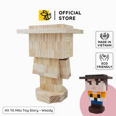 (DIY) Kit Tô Màu Woody Toy Story (size M)