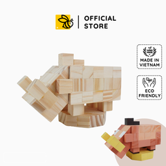 (DIY) Kit Tô Màu Mô Hình Minecraft Hoglin Lợn Rừng (s)