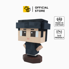 Mô Hình Gỗ Chàng Trai Mặc Áo Ngũ Thân