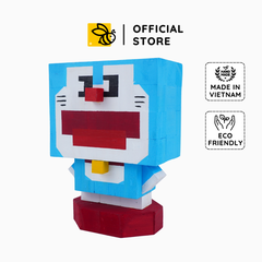 p4. Mô Hình Gỗ Mèo Máy Doraemon