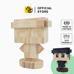 (DIY) Kit Tô Màu Mô Hình Chàng Trai Mặc Áo Ngũ Thân