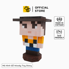 Mô Hình Gỗ Woody Toy Story (size M)
