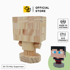 (DIY) KIt Tô Màu Superman (size s)