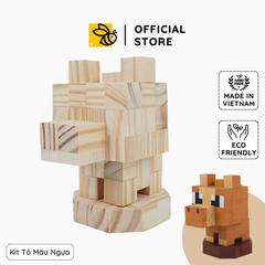 (DIY) Kit Tô Màu 12 Con Giáp Ngọ (Ngựa)