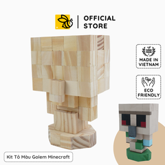 (DIY) KIt Tô Màu Minecraft Iron Golem (size s)