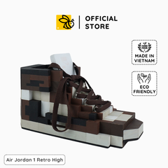 Mô Hình Gỗ Giày Air Jordan 1 Retro High OG x Travis Scott (Art Toy)