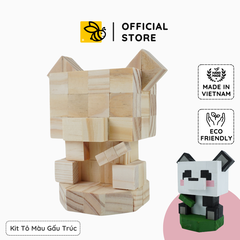 (DIY) Kit Tô Màu Gấu Trúc (size s)
