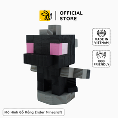 Mô Hình Gỗ Minecraft Ender Dragon (size s)