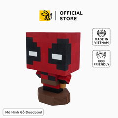Mô Hình Gỗ Deadpool (size s)