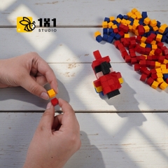 p9. Bộ Lắp Ghép Minecraft Parrot Vẹt (Thu Nhỏ)