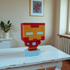 p4 - Mô Hình Gỗ Người Sắt Ironman