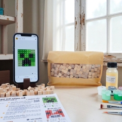 p4. Kit Tự Làm 6 Tranh Frame Minecraft Treo Tường / Wall decor (1cm)