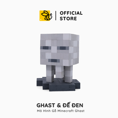 Mô Hình Gỗ Ma Địa Ngục Minecraft Ghast