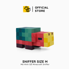 Mô Hình Gỗ Kẻ Đánh Hơi Minecraft Sniffer