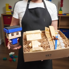 (DIY) Kit Tô Màu Mô Hình Chàng Trai Áo Dài