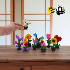 KIT Tự Làm Hoa Gỗ THU NHỎ (40 Mẫu Mô Hình) *Steam