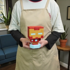 p4 - Mô Hình Gỗ Người Sắt Ironman