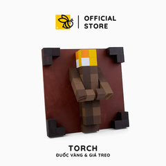 Mô Hình Gỗ Đuốc Minecraft Torch