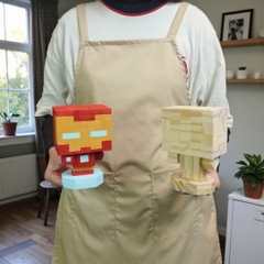 p4 - Mô Hình Gỗ Người Sắt Ironman